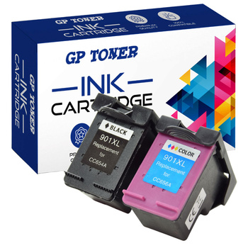 ZESTAW Tusz do HP 901XL  GP-H901XL BK+CMY
