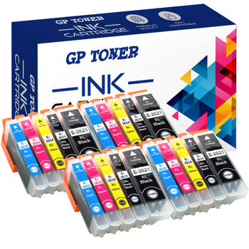 20x Tinten für Epson 26XL GP-E2636XL CMYK x4