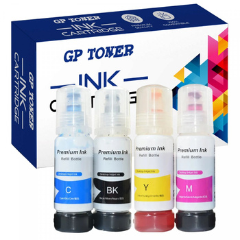 4x Tusz Zamiennik do Epson 103 C13T00S14A, C13T00S24A, C13T00S34A, C13T00S44A, L1100 L1200 L1210 L1250 GP-E103CMYK